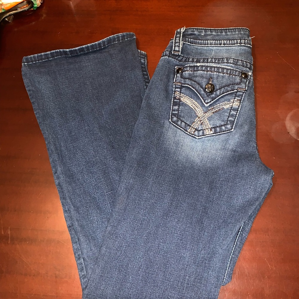 NWOT | High Rise | Miss Me jeans | blue denim | S:29 | Length: 34 - Picture 2 of 2